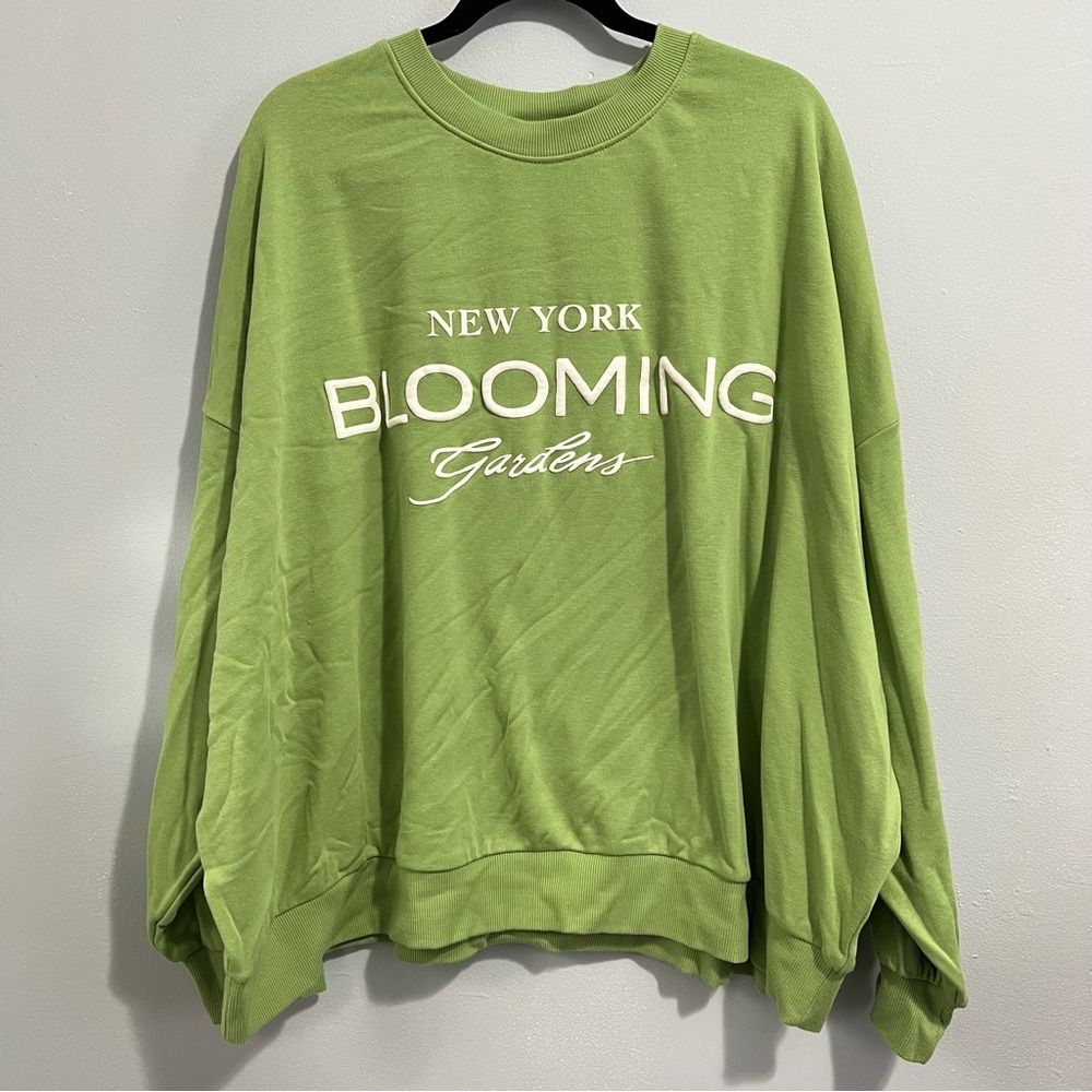 Green Crewneck Sweater